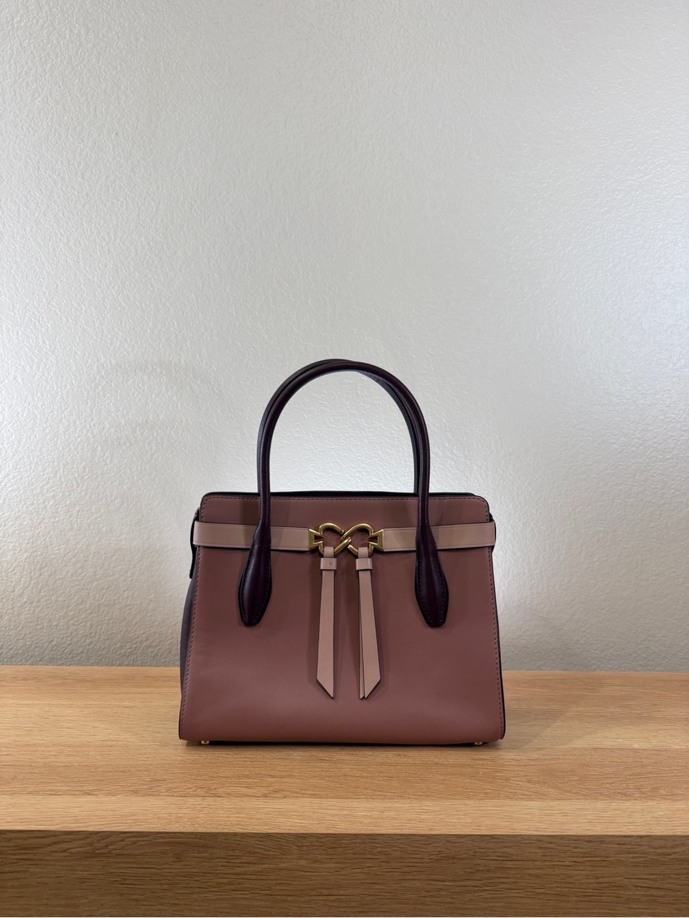 Kate Spade Toujours Medium Satchel in Tinted Rose Multi (PXRUA736)